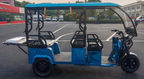 FC-6866 Passenger-Carrying Gasoline & Electric Tricycle    This  flexible, stylish, comfortable, smooth-running and reliable gasoline/electric passenger tricycle is specially designed for urban short-distance passenger transport.
